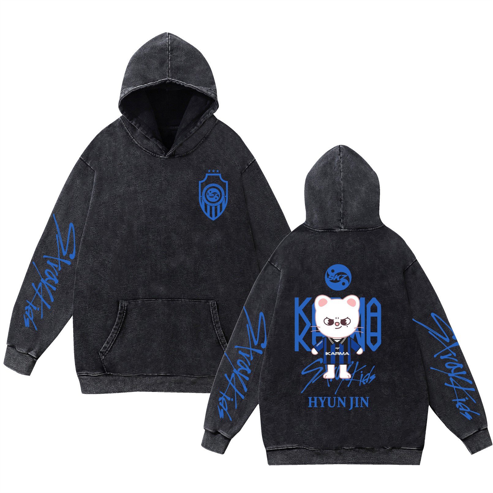 Straykids anime hoodie