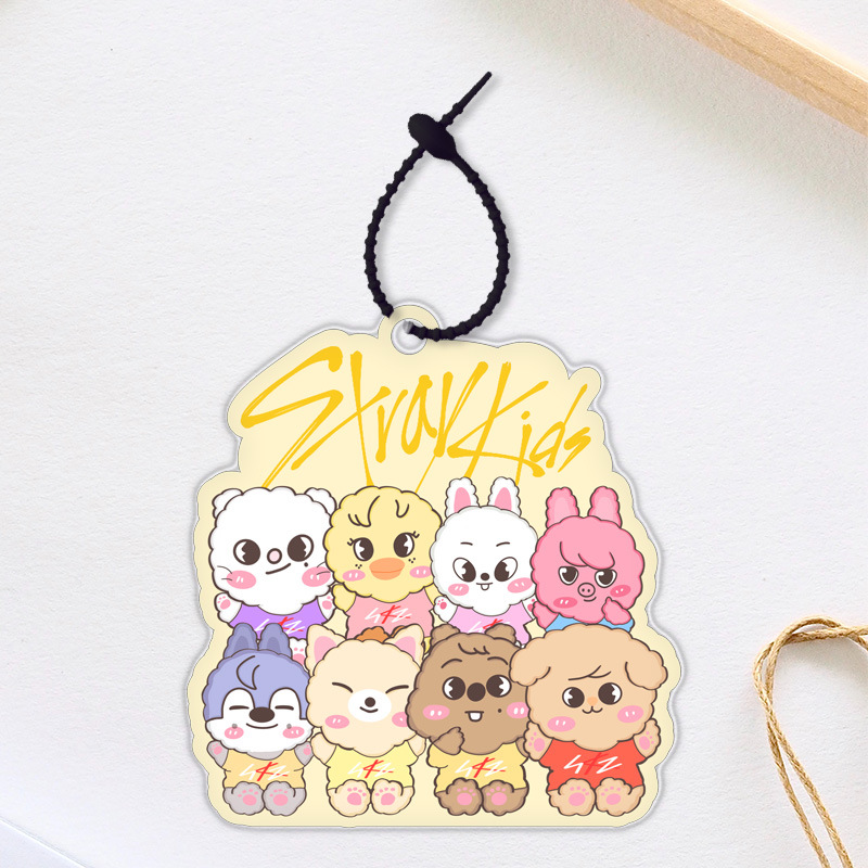 Straykids anime keychain