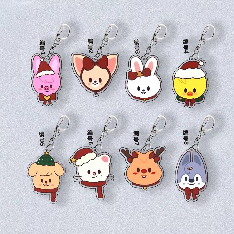 Straykids anime keychain