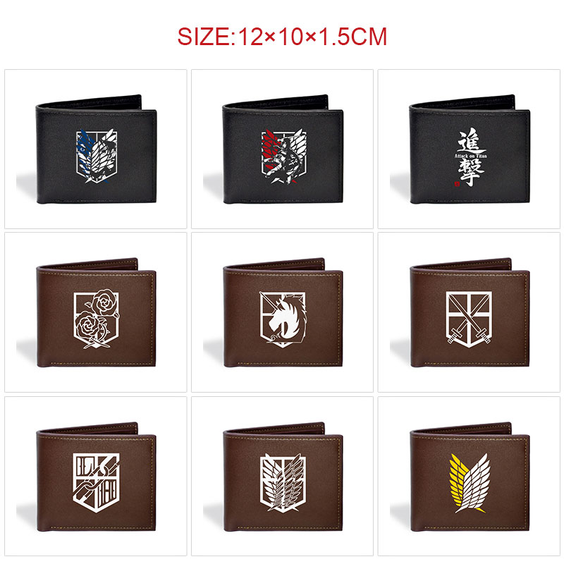Attack on Titan anime wallet