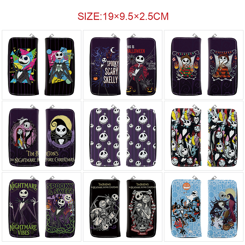 The nightmare before christmas anime wallet