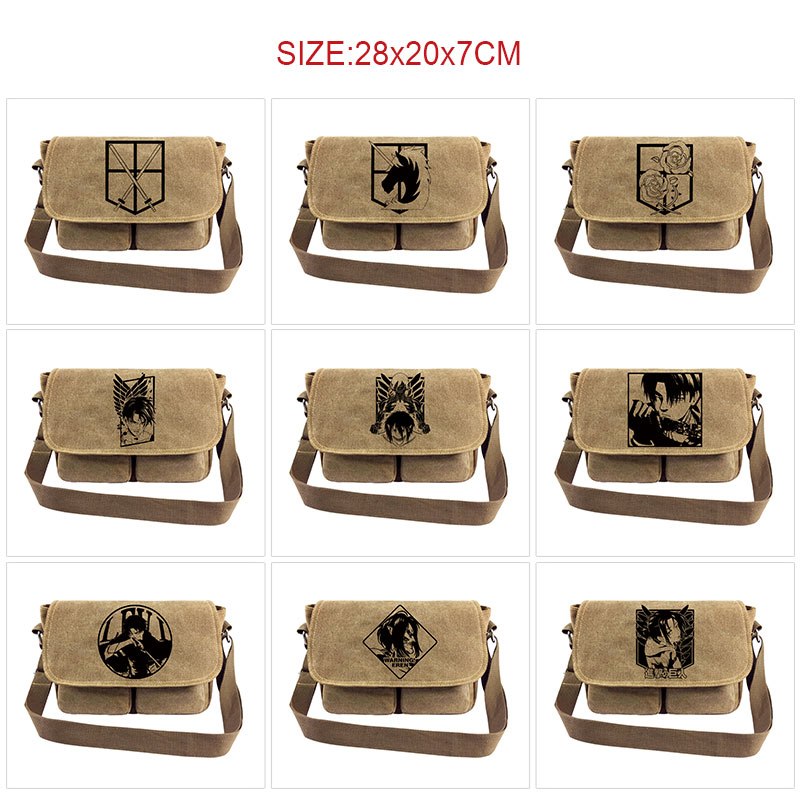 Attack on Titan anime shoulder bag
