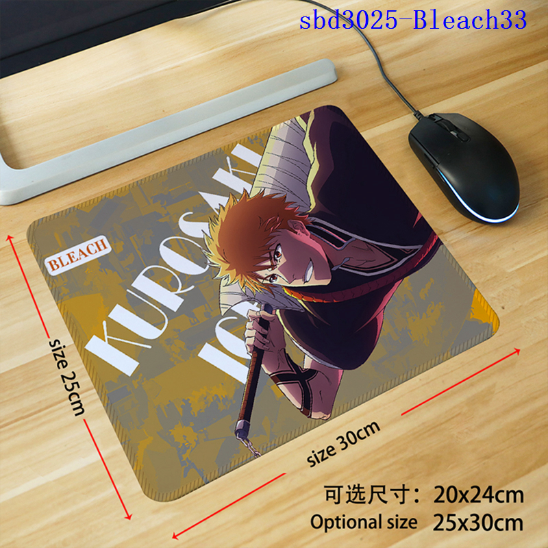 Bleach anime mouse pad 30*25*0.3cm
