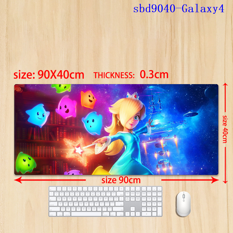 Super Mario anime mouse pad 90*30*0.3cm