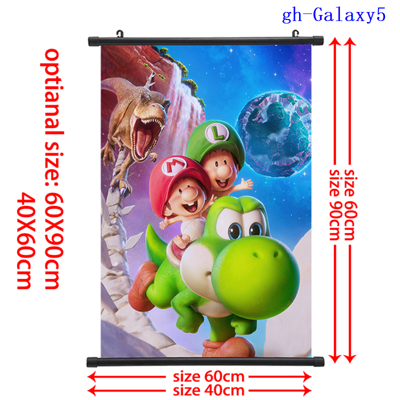 Super Mario anime wallscroll 60*90