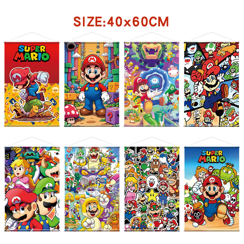 Super Mario anime wallscroll 40*60cm