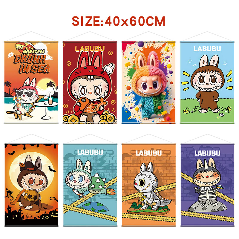 Labubu anime wallscroll 40*60cm