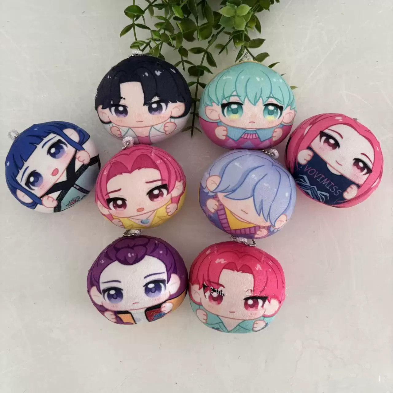Kpop demon hunters anime Plush doll  7cm