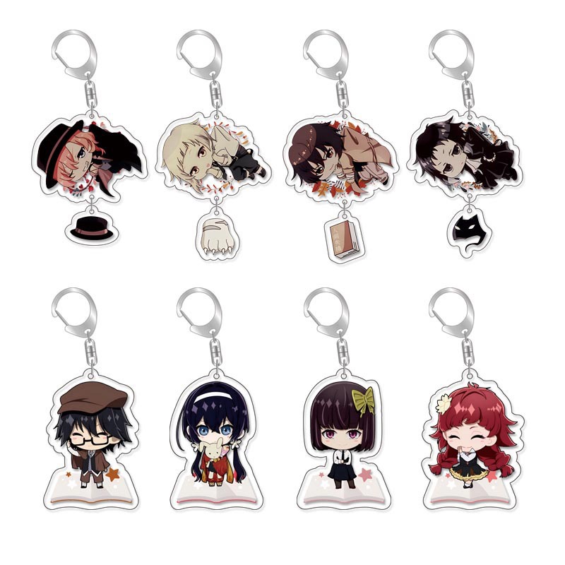 Bungo Stray Dogs anime keychain