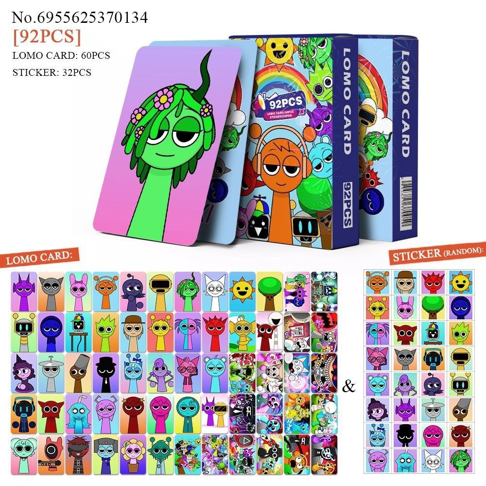 Inside out anime lomo cards price for a set of 92pcs