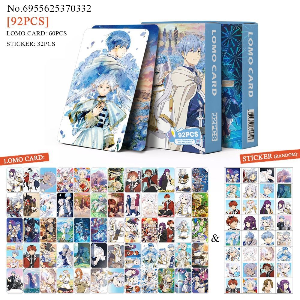 Sousou no Frieren anime lomo cards price for a set of 92pcs