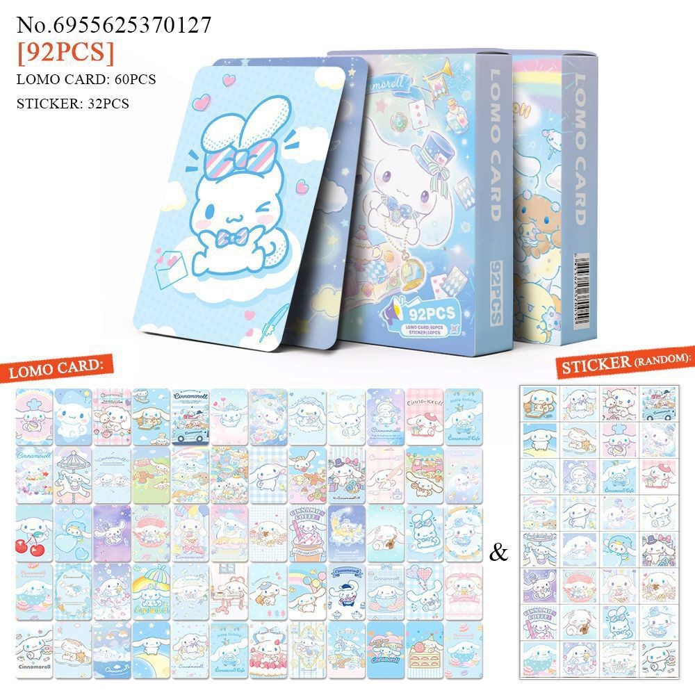 Kuromi anime lomo cards price for a set of 92pcs