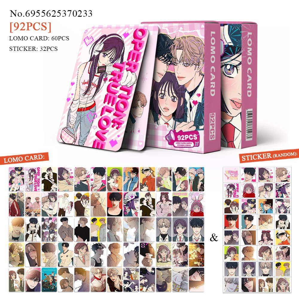 NANA anime lomo cards price for a set of 92pcs