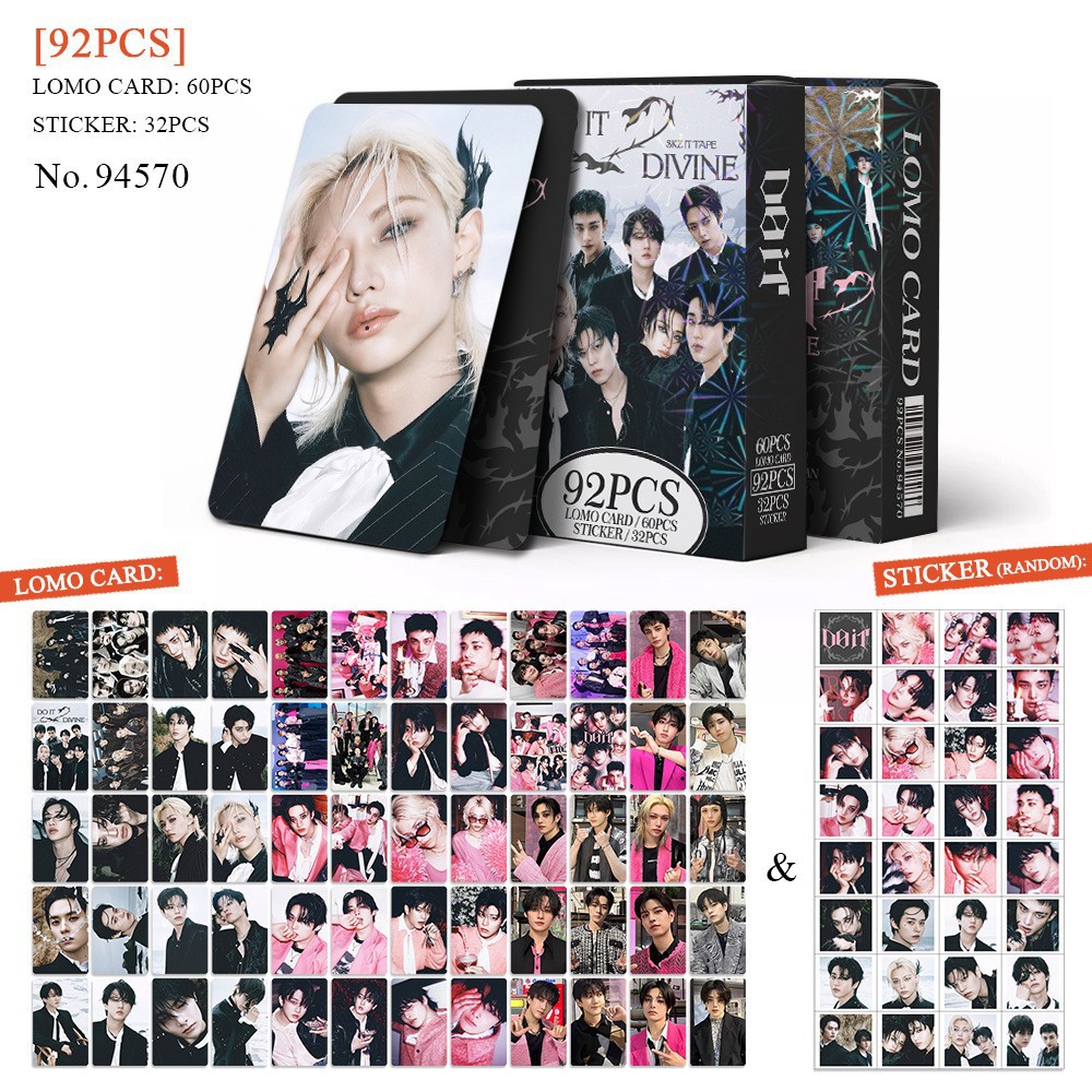 Straykids anime lomo cards price for a set of 92 pcs