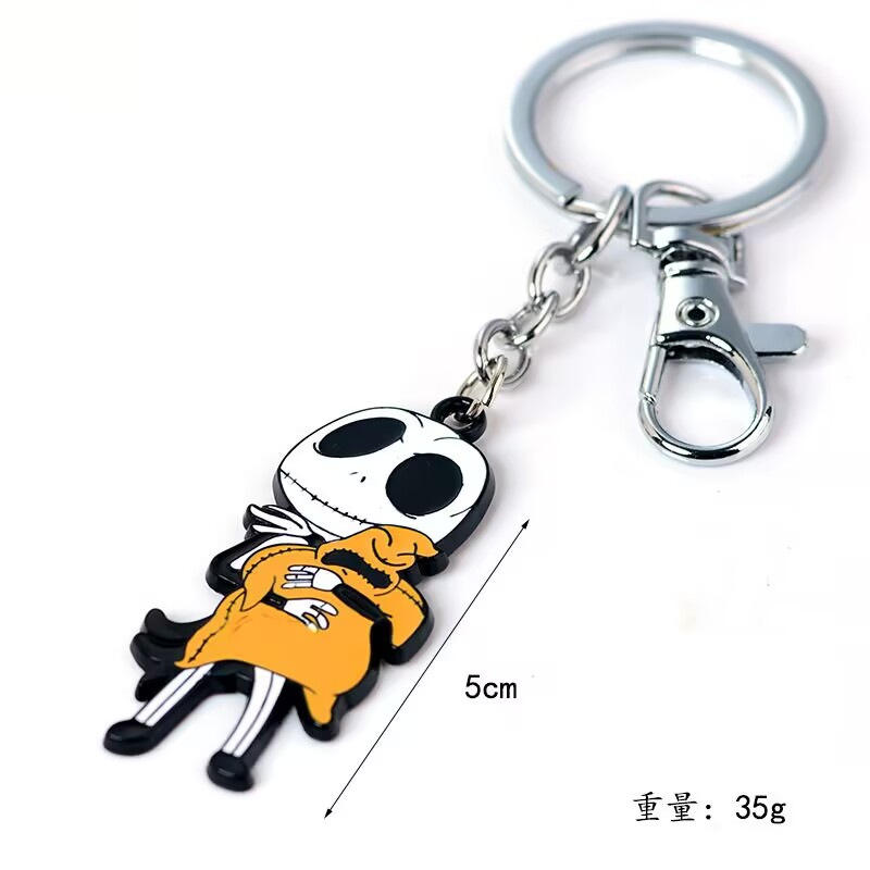 The nightmare before christmas anime keychain