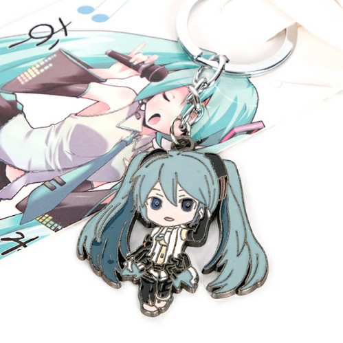 Hatsune Miku anime keychain