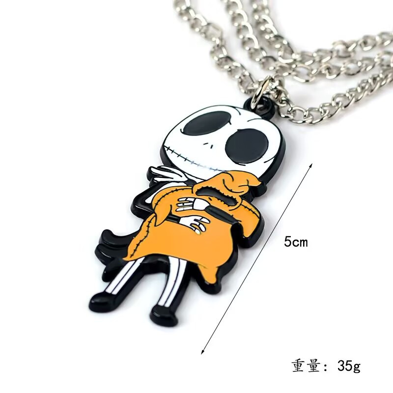 The nightmare before christmas anime necklace