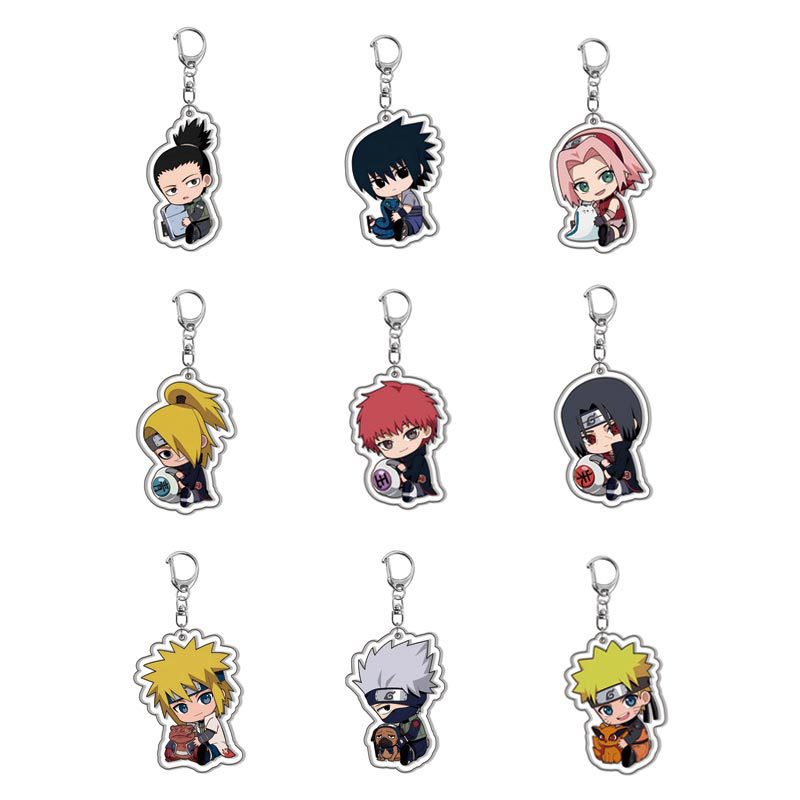 Naruto anime keychain