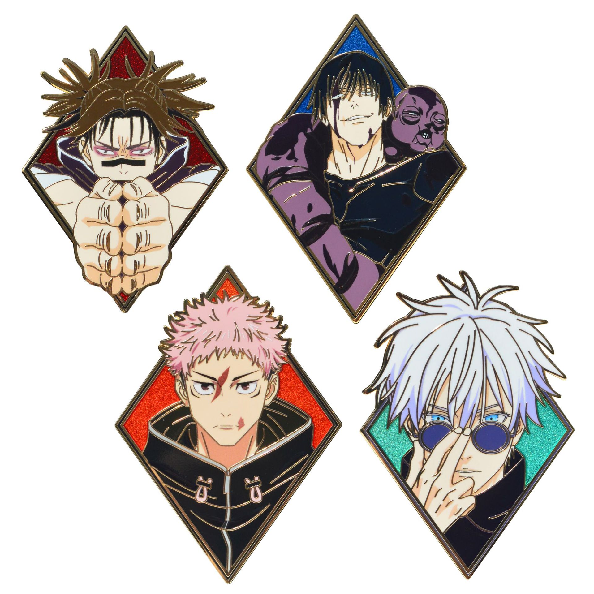 Jujutsu Kaisen anime pin 3pcs a set