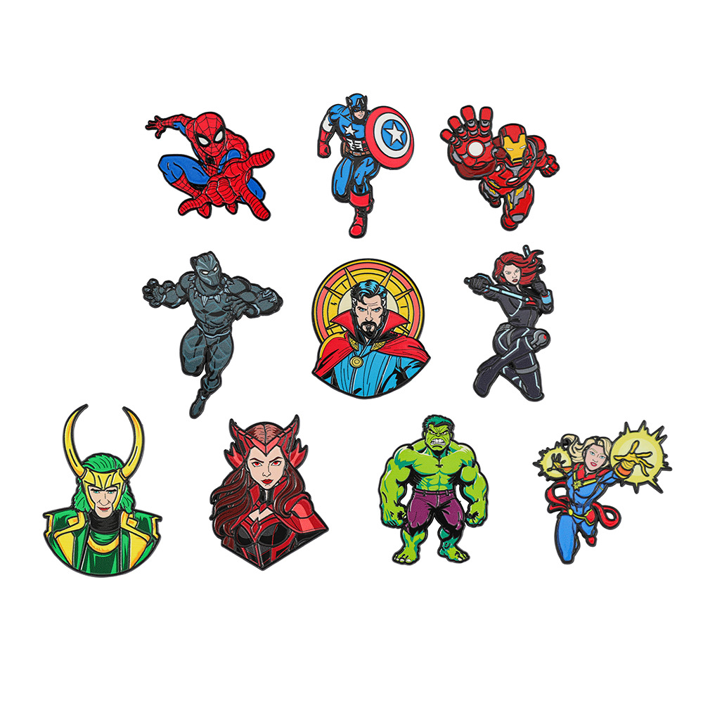 avengers anime pin