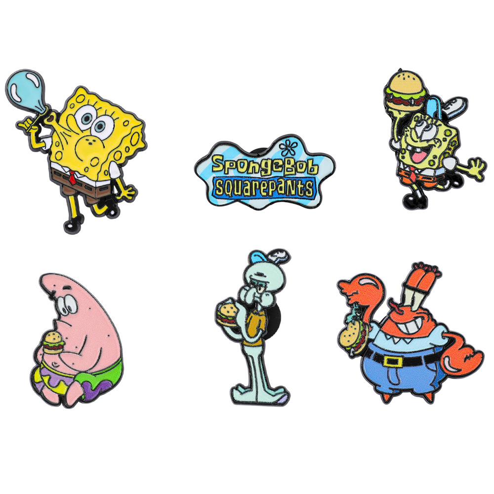 SpongBob anime pin