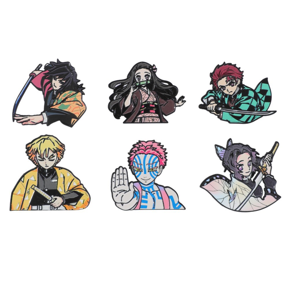 Demon slayer kimets anime pin