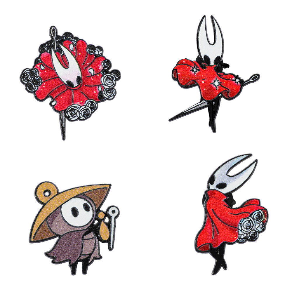 Hollow Knight anime pin