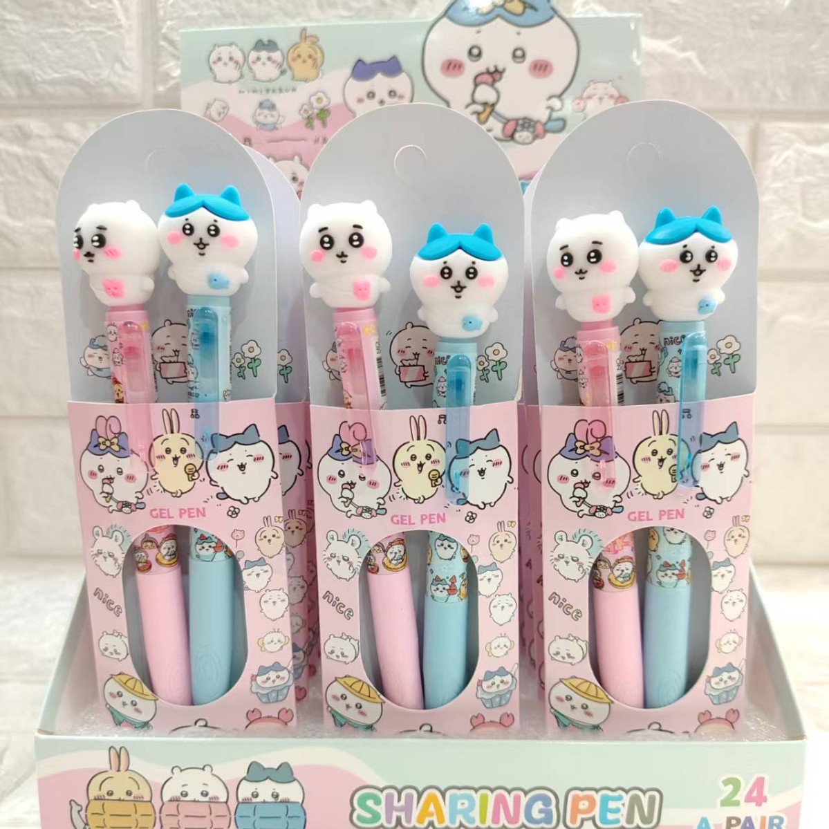 Chiikawa anime neutral pen 24pcs a set