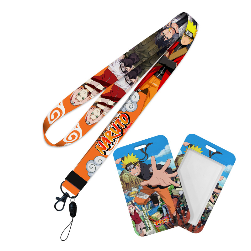 Naruto anime lanyard phonestrap 6pcs a set