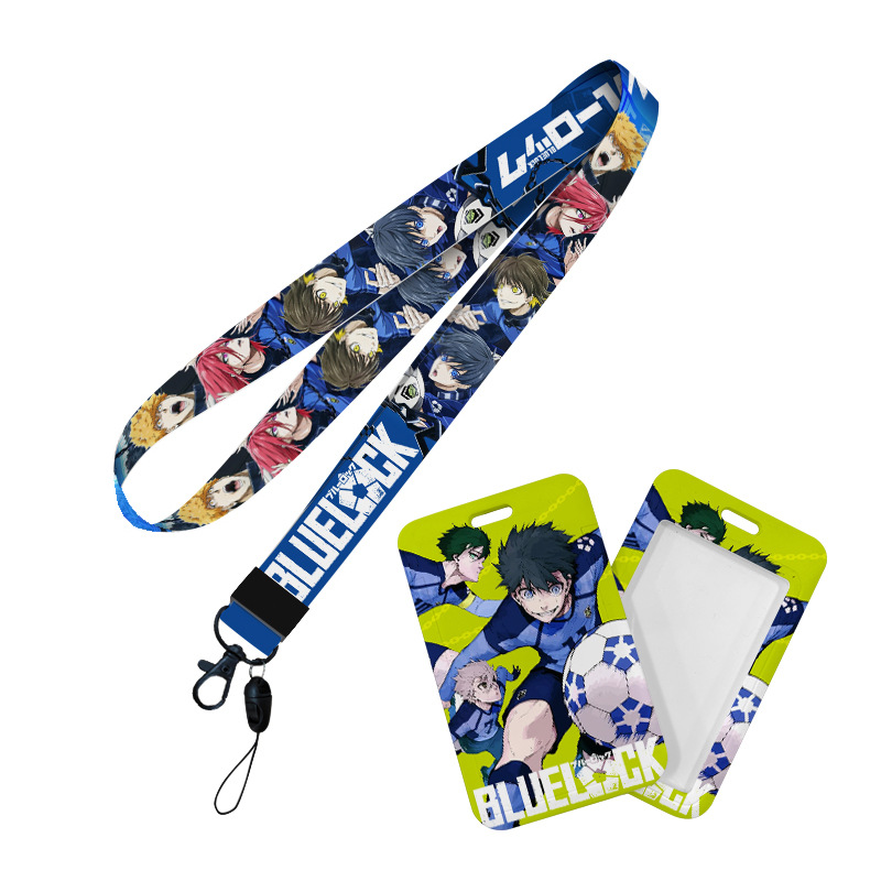 Blue Lock anime lanyard phonestrap 6pcs a set