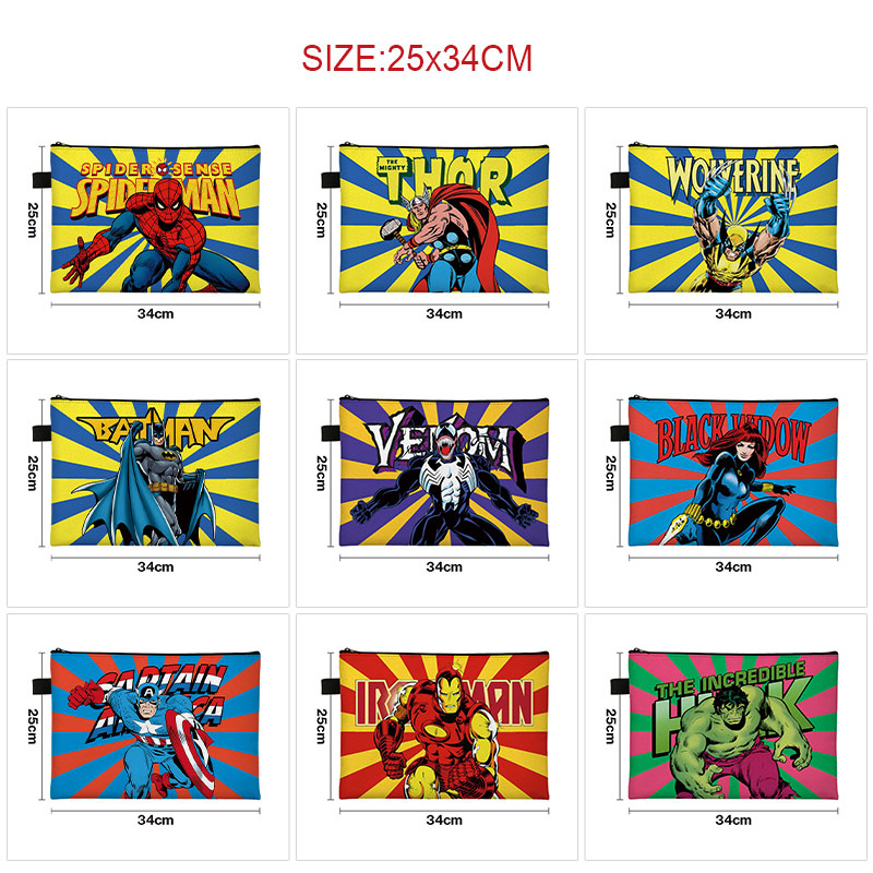 avengers anime A4 bag