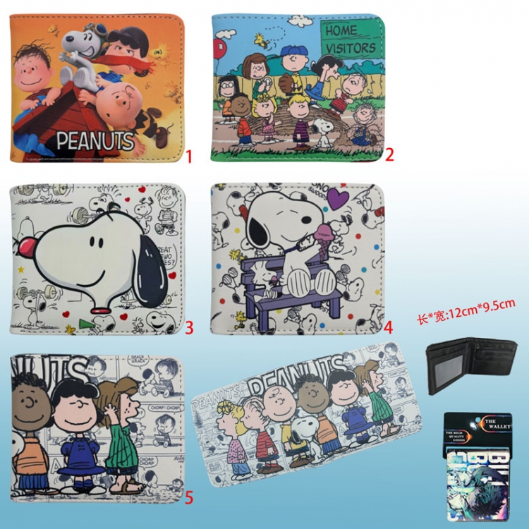 Snoopy anime wallet