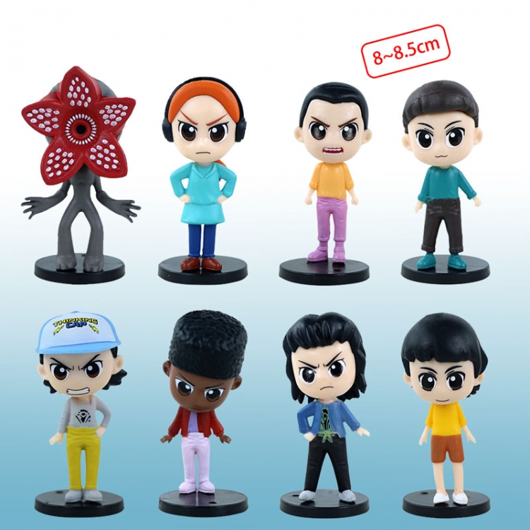 Stranger things anime figure 8-8.5cm