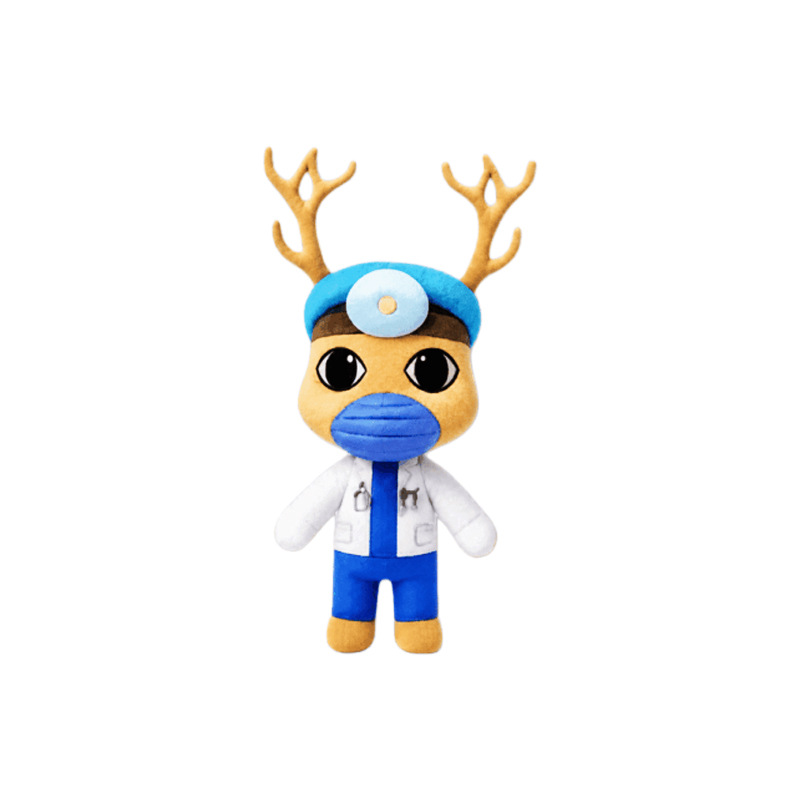 Animal hospital plush doll