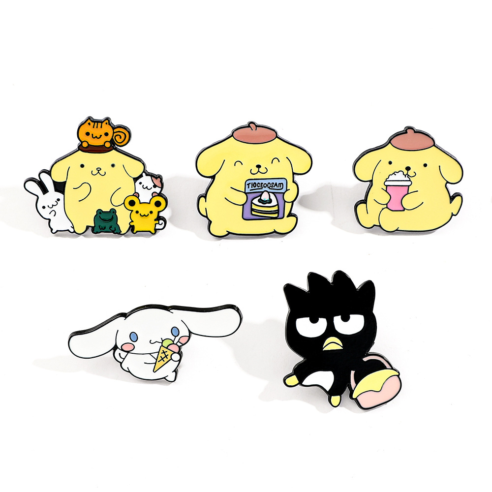 Kuromi anime pin