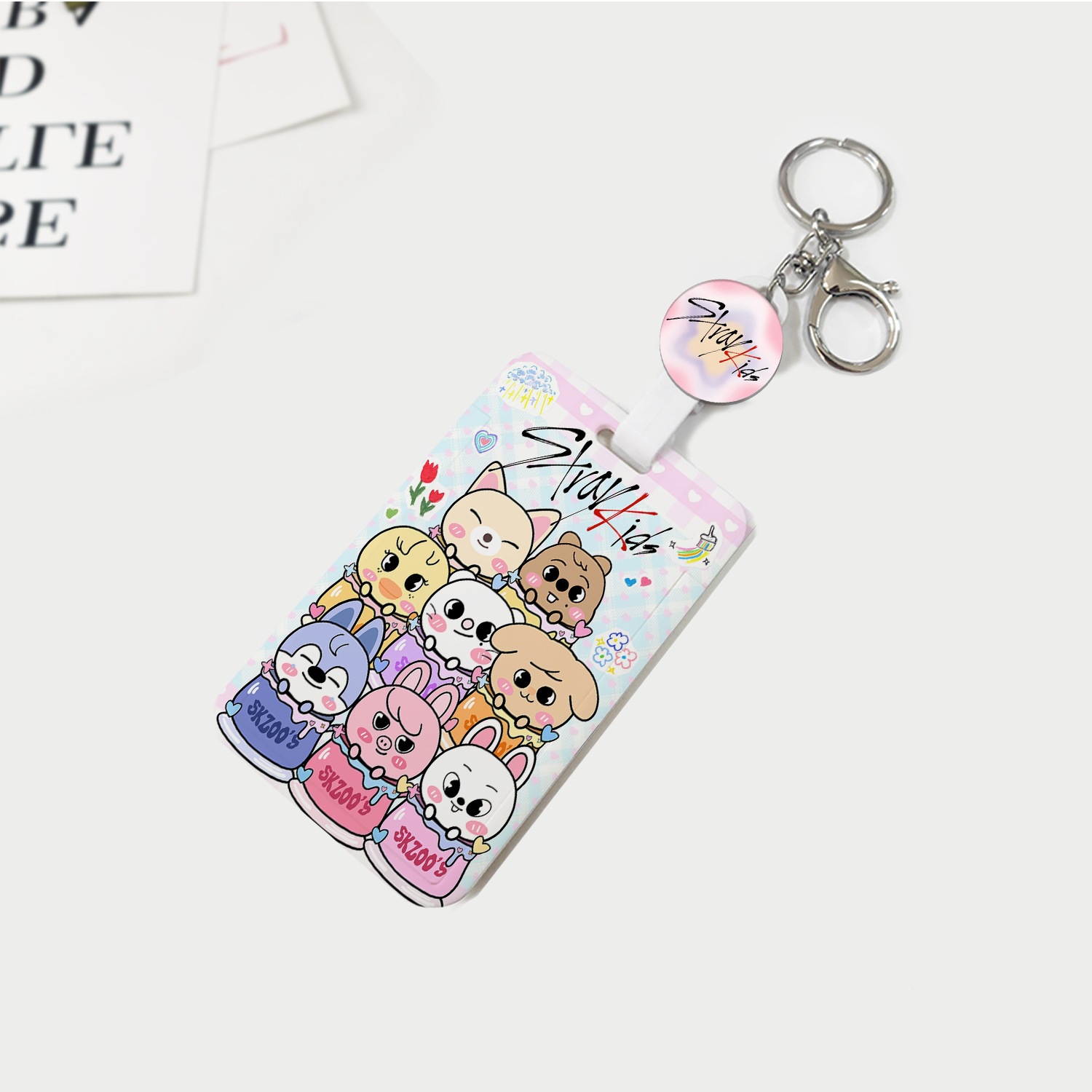 Straykids anime card holder