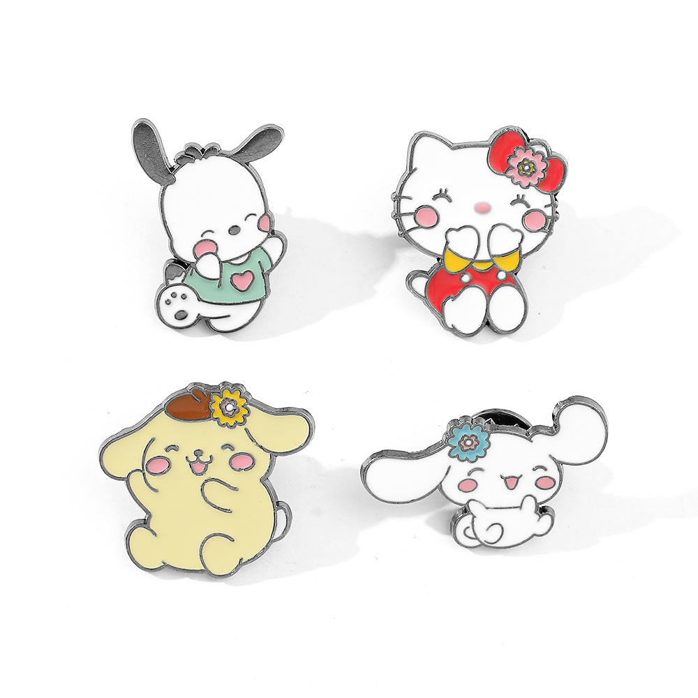 Kuromi anime pin