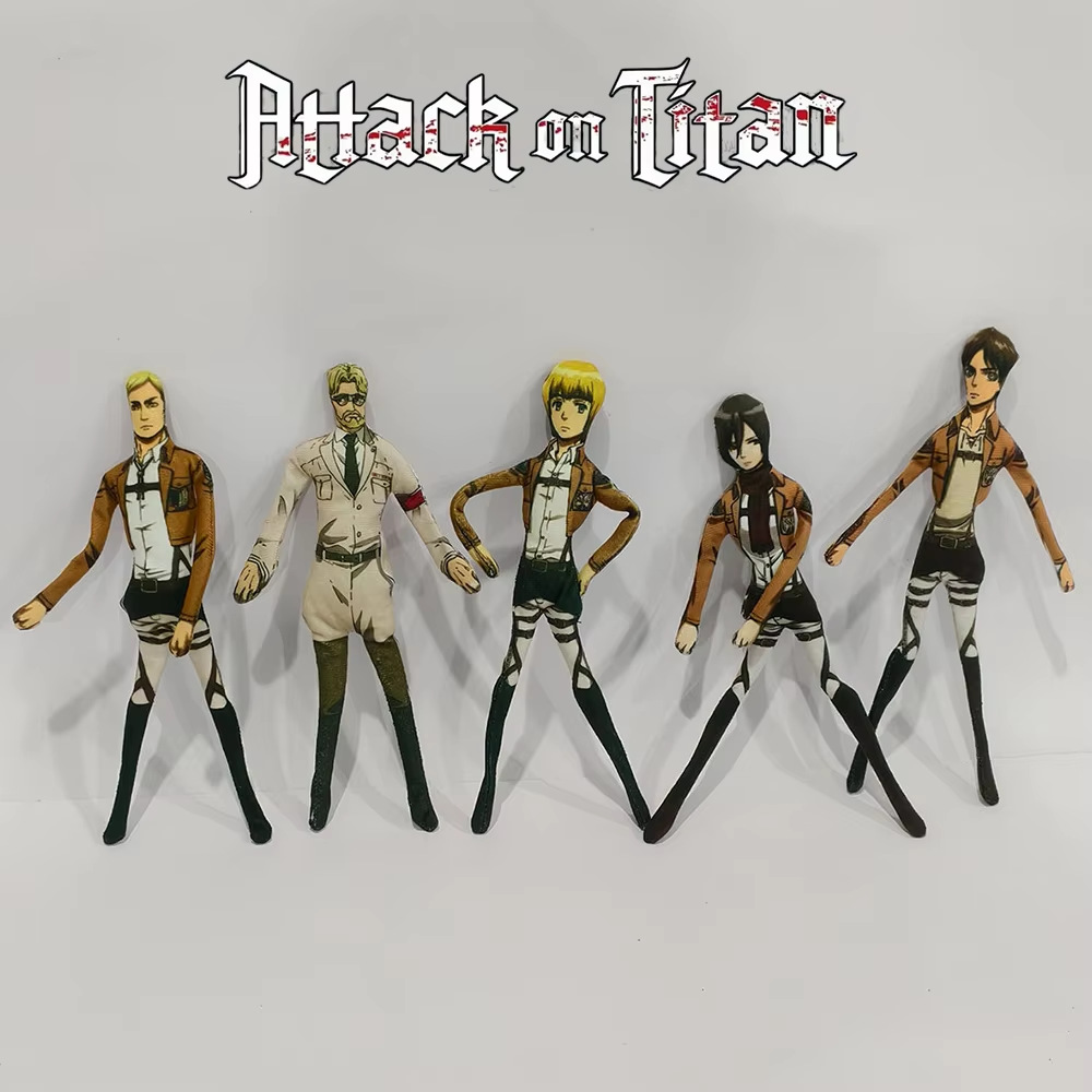 Attack on Titan anime plush doll 28cm