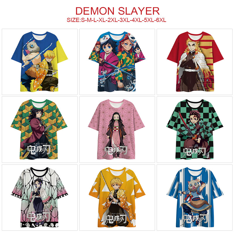 Demon slayer kimets anime T-shirt
