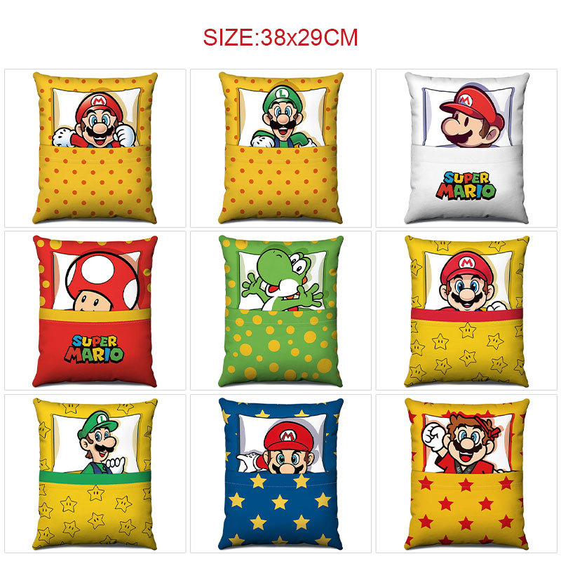 Super Mario anime cushion 29*38cm