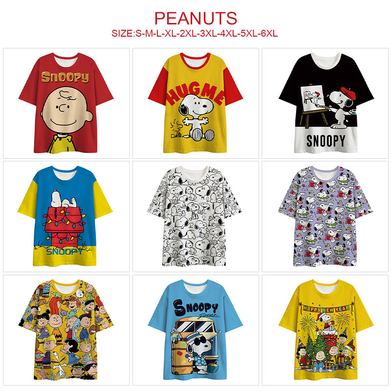 Snoopy anime T-shirt