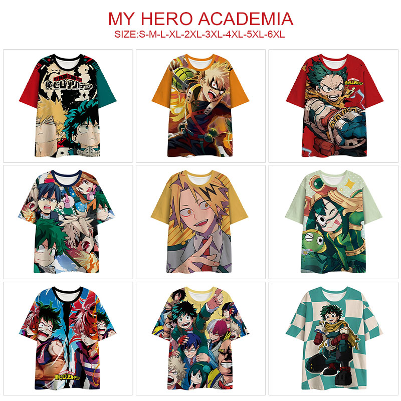 My Hero Academia anime T-shirt