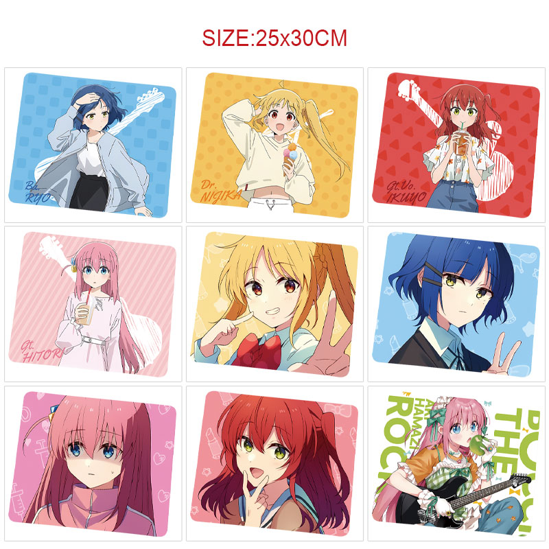 Bocchi the rock anime mouse pad 25*30cm