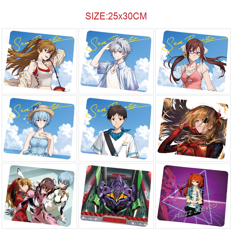 EVA anime mouse pad 25*30cm