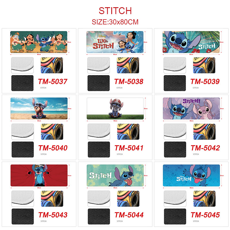 stitch anime Mouse pad 30*80cm