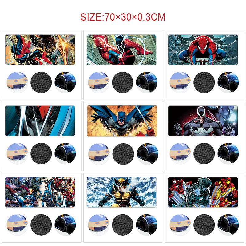 avengers anime Mouse pad 70*30cm