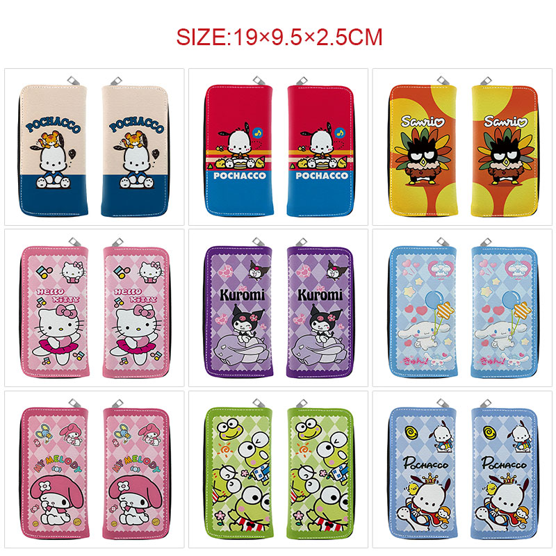 Kuromi anime wallet