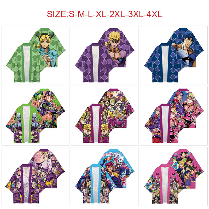 JoJos Bizarre Adventure anime kimono