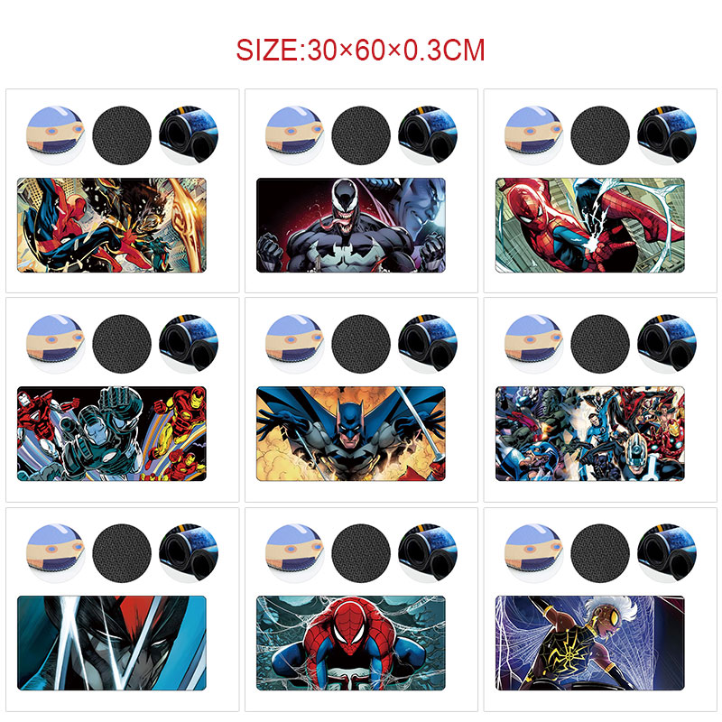 avengers anime mouse pad 60*30cm