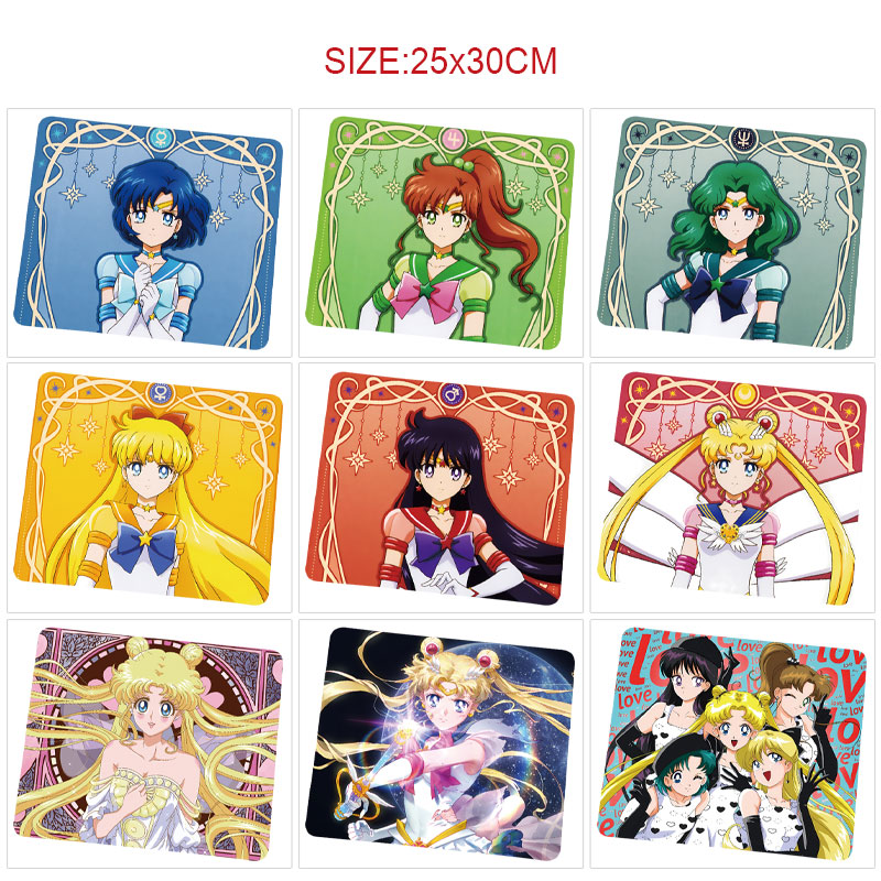 Sailor Moon Crystal anime mouse pad 25*30cm